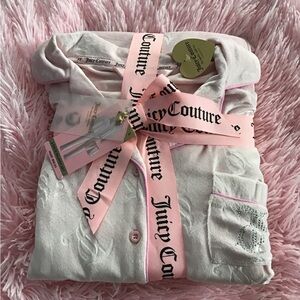 NWT Juicy Couture Pink 3 Pcs Soft Sleepwear Set Size Large